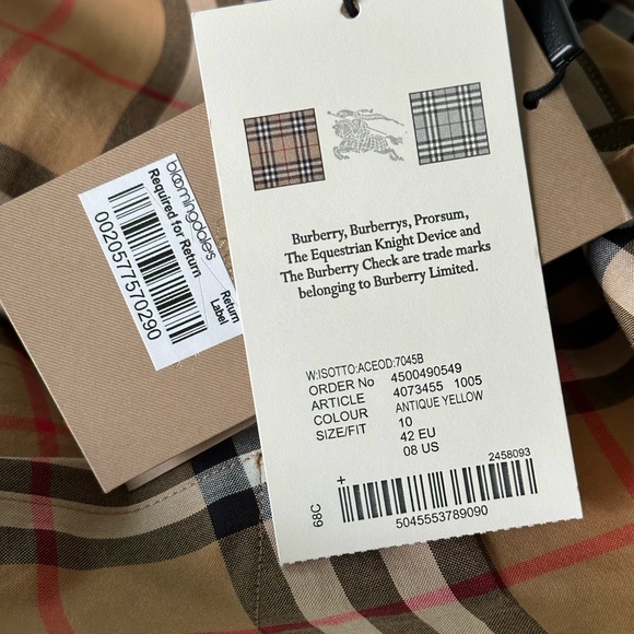 Authentic Burberry shirt dress - Picture 13 of 13